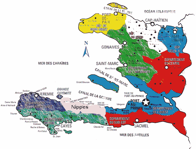 Carte d'Hati