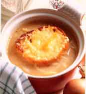 Soupe  l'oignon vaudoise