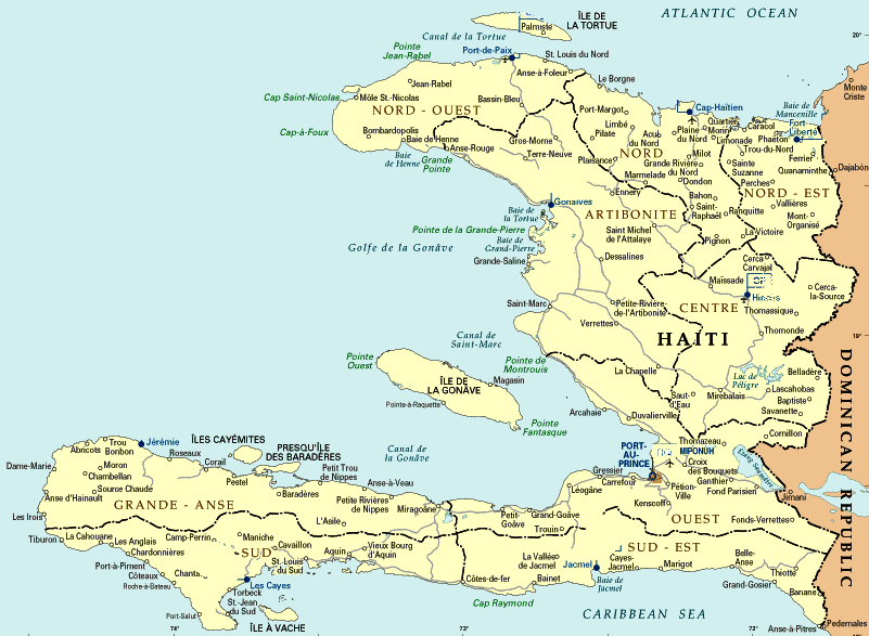 Carte d'Hati