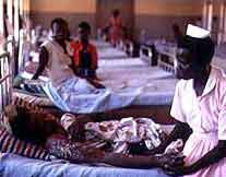 Enfant malade du Sida