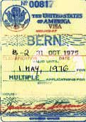 Visa amricain dlivr  Berne